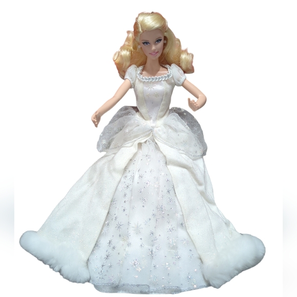 Barbie Other - Barbies Doll beautiful white dress kids